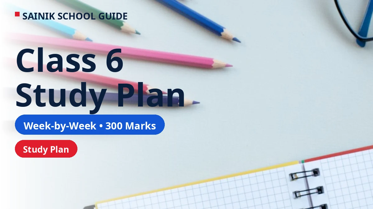 AISSEE Class 6 Study Plan 2027